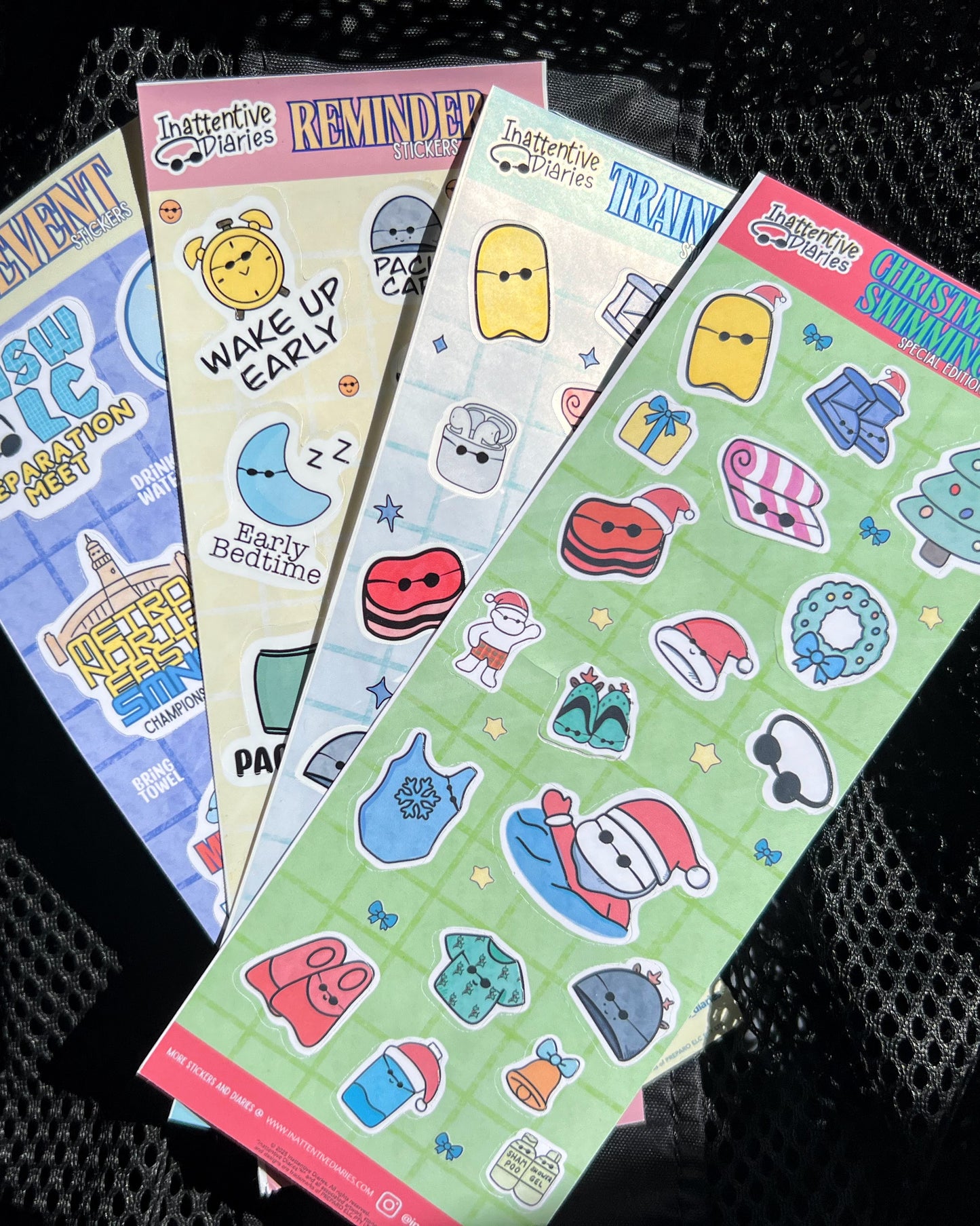 Sticker Sheets – Training Essentials, Competitions & Seasonal Editions
