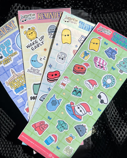 Sticker Sheets – Training Essentials, Competitions & Seasonal Editions